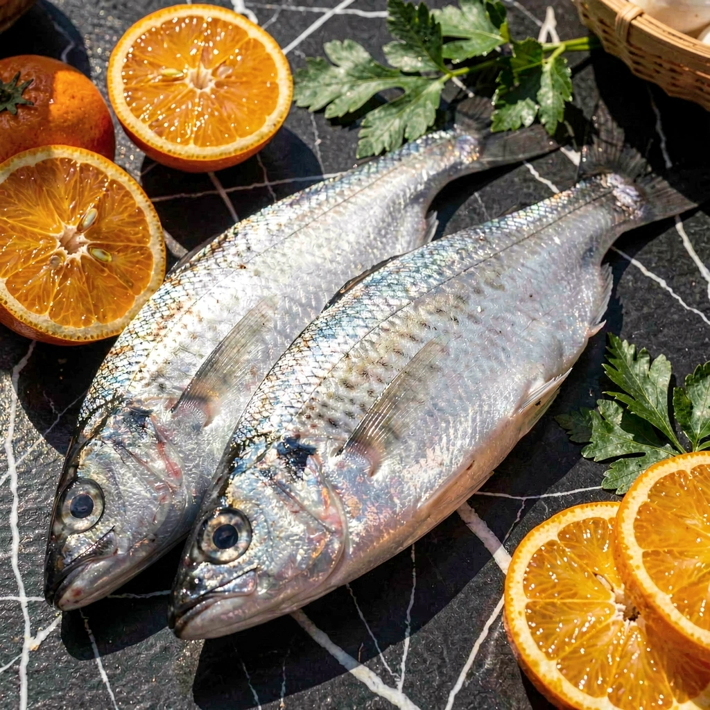 Peixe fresco do Atlântico