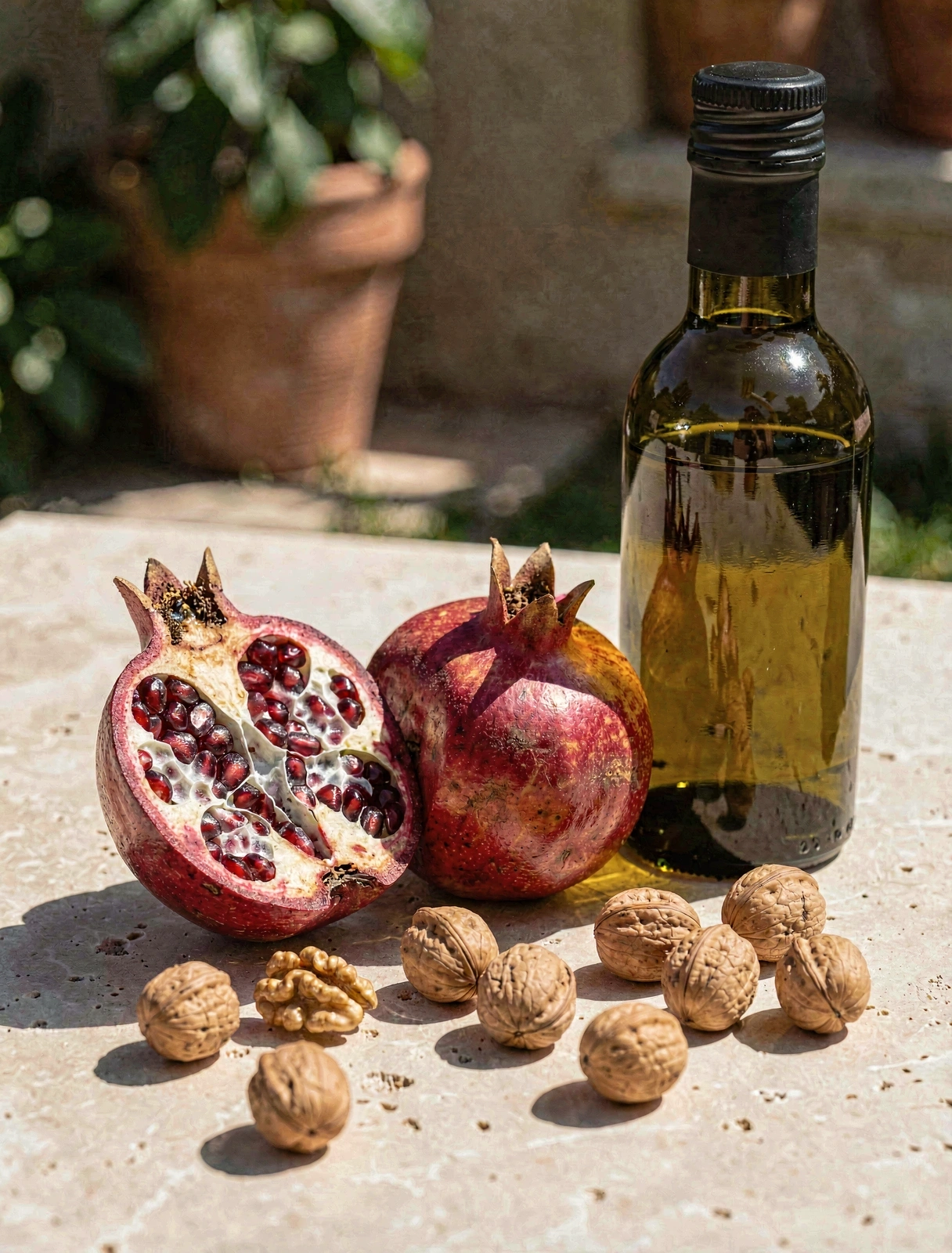 Ingredientes base da dieta mediterrânica